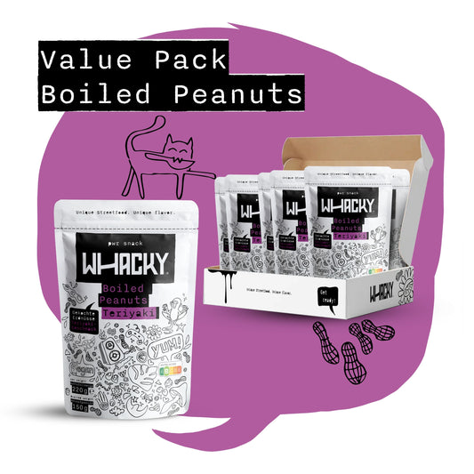 Boiled Peanuts Teriyaki 6x 220g